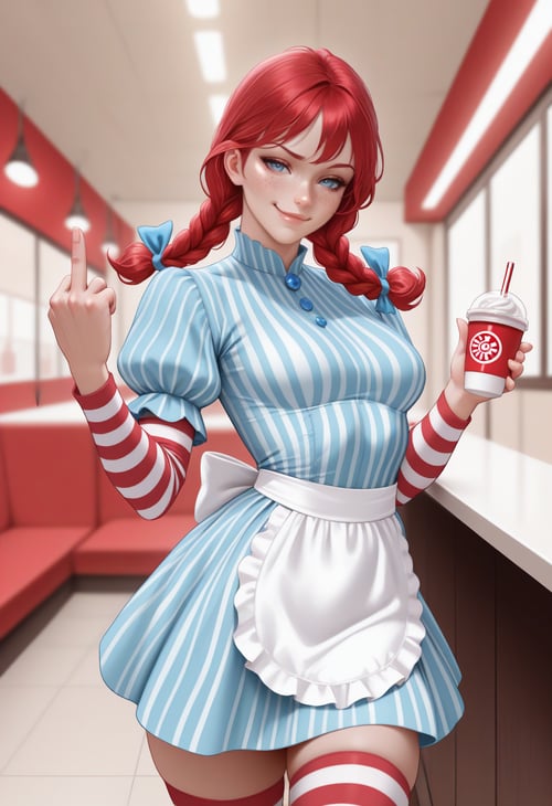 Wendy Thomas (Wendy's) - JustTNP by GleamingBlue on Tensor.Art