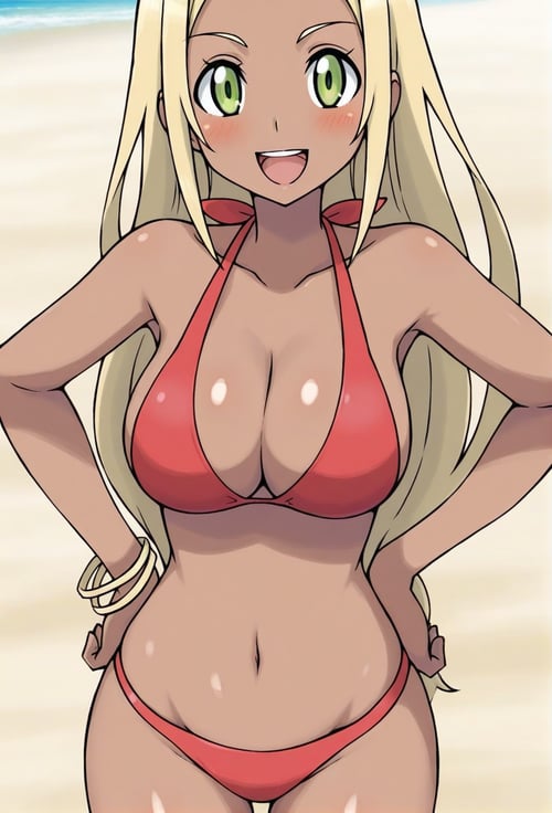 ビキニのおねえさん by love navel on Tensor.Art