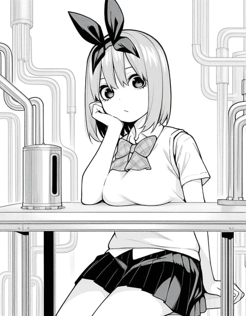 Yotsuba Nakano (Gotoubun no Hanayome) - Nochekaise by GleamingBlue on Tensor.Art