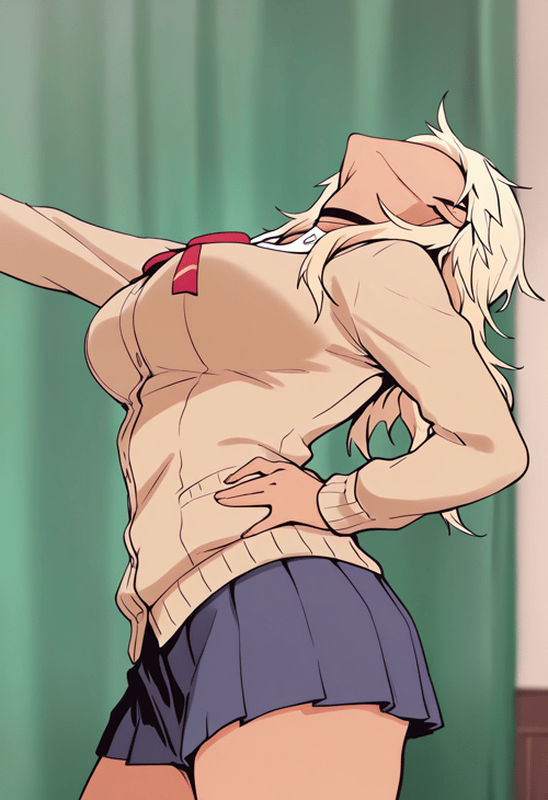 Extreme Looking Down Pose - Boa Hancock by Hot Anime Girls on Tensor.Art