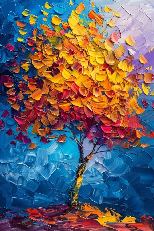 Knife Palette Painting [Flux] by H.M (Areuyttez Namhto) on Tensor.Art