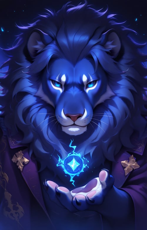 Indigo Void Furry Anima / Furry Anima by miaomiao on Tensor.Art