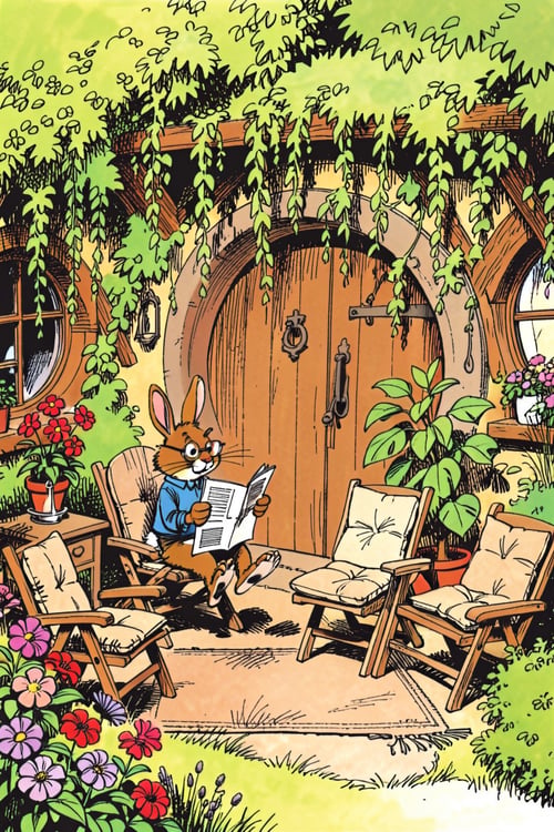 Spirou & Fantasio - Bande dessinée style (franco-belgian comic) by Yofaraway on Tensor.Art