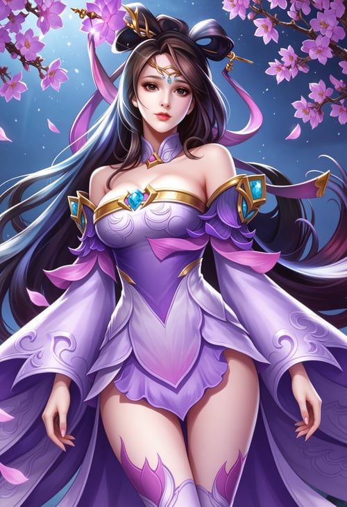 王者荣耀 貂蝉 光辉-国漫-Illustrious光辉 by 云落 on Tensor.Art