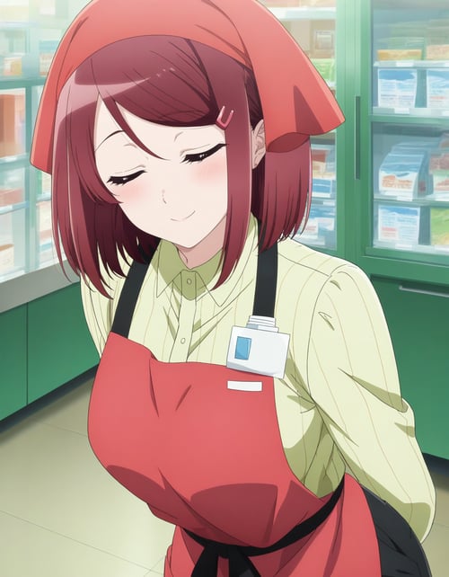 Yamada (山田) - Smoking Behind the Supermarket with by kurumi tokisaki on Tensor.Art