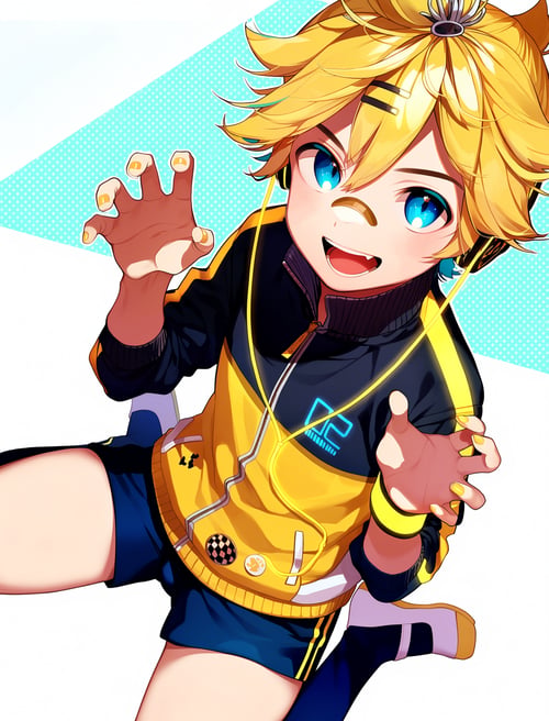 Kagamine Len with multi costumes [Vocaloid] by Min on Tensor.Art