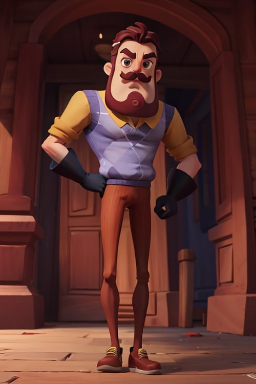 Theodore Peterson Hello Neighbor by Oliver DR on Tensor.Art