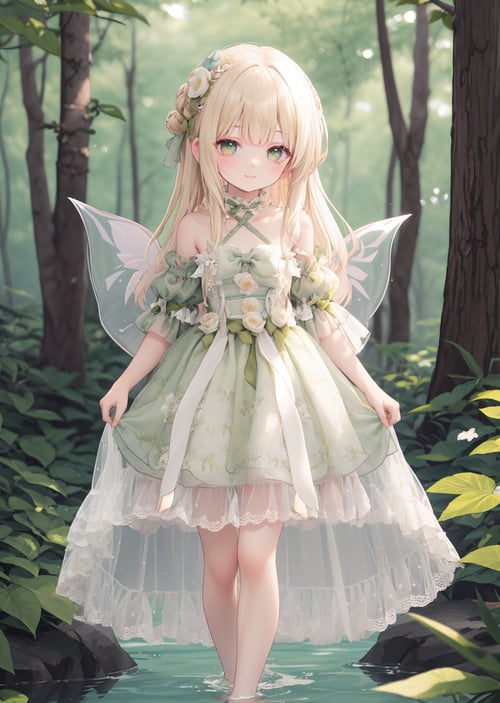 Lolita Butterfly Dress 洛丽塔裙子 | lo裙 - i1998 by Ttan on Tensor.Art
