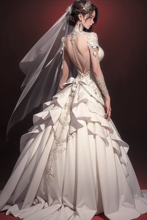 wedding dress set by miaomiao on Tensor.Art