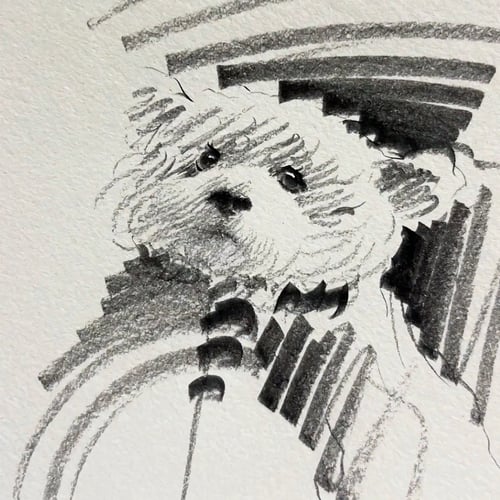 炭笔素描-Charcoal sketch by Alex on Tensor.Art