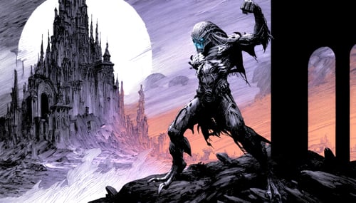 Berni Wrightson Illustrations from Frankenstain st by inknoir on Tensor.Art