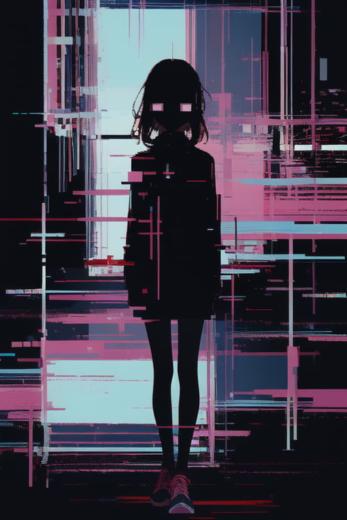Glitch / Error [Style Test] by OrangePunk on Tensor.Art