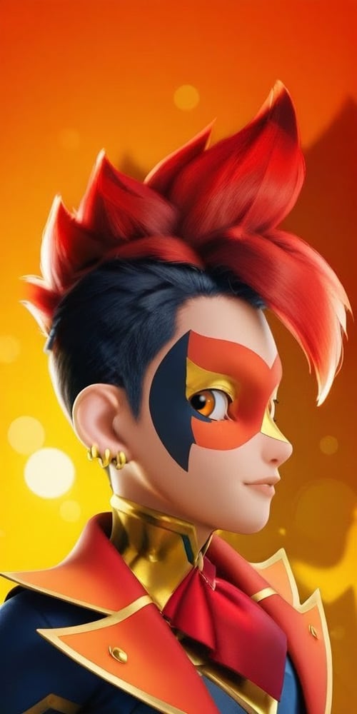 Rooster Bolt S6, Ladybug, Miraculous, Illustrious by Tetete on Tensor.Art
