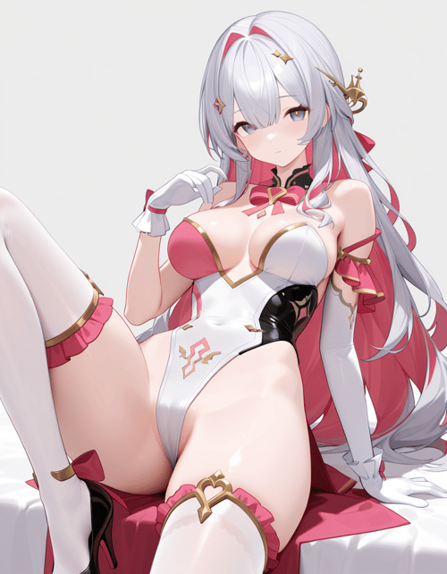 [尘白禁区 Snowbreak]晨星 - 慵倚花阴(mod微改) by user_665728087295557039 on Tensor.Art