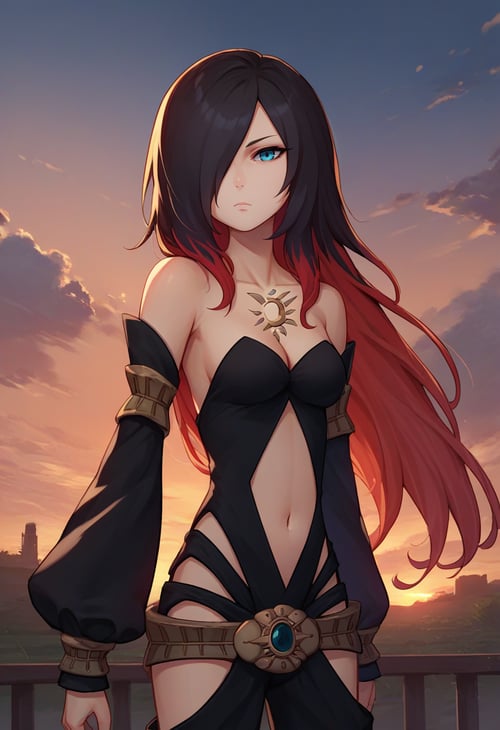 [PonyV6 XL] Raven | Gravity Rush by user_673276724246723367 on Tensor.Art