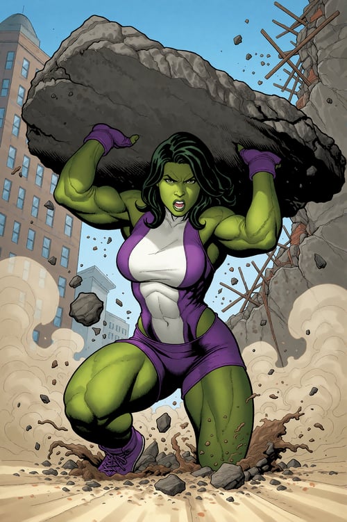 Frank Cho Comic Book Style by inknoir on Tensor.Art