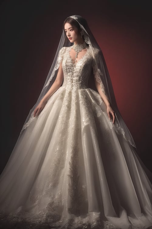 wedding dress set by miaomiao on Tensor.Art