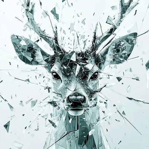 TQ - Shattered Glass Art Flux by TracQuoc on Tensor.Art