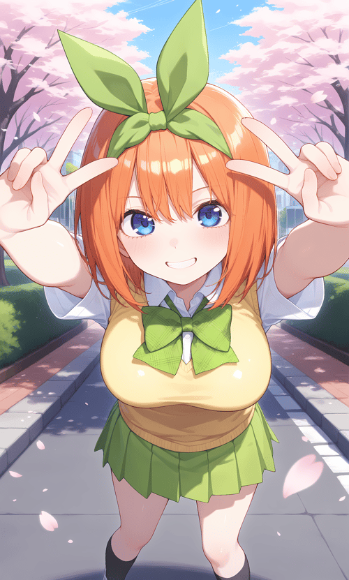 [PONY] Nakano Yotsuba | Go-Toubun no Hanayome by scarxzys_ on Tensor.Art