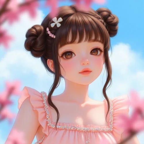 粒突箱鲀F.1 泡泡女孩 by 粒突箱鲀点点 on Tensor.Art