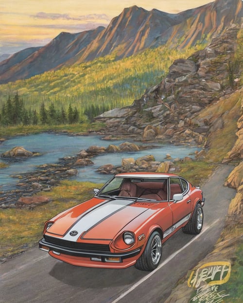 Cartoonz Car Magazine SDXL by Bloody669 on Tensor.Art