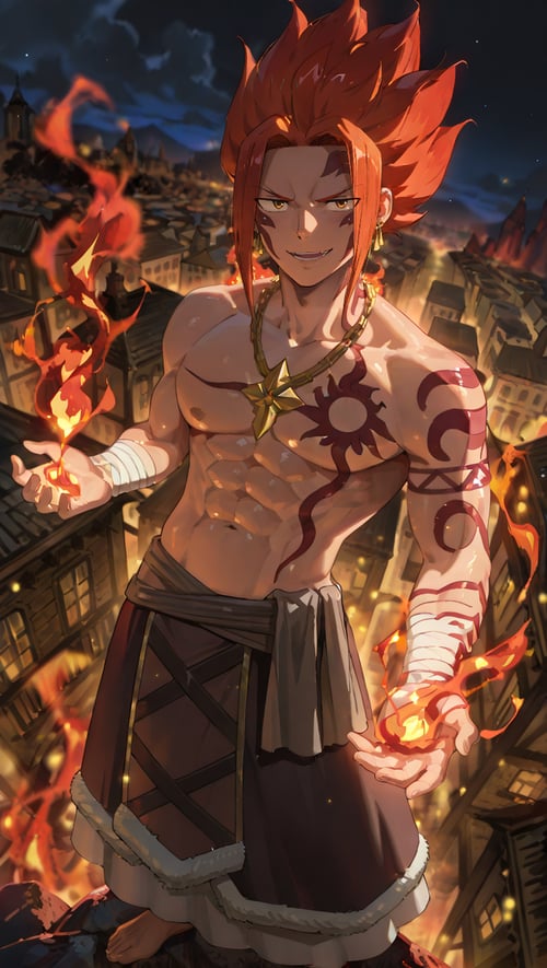 Ignia_Fairy Tail by Sylion_Helia27 on Tensor.Art