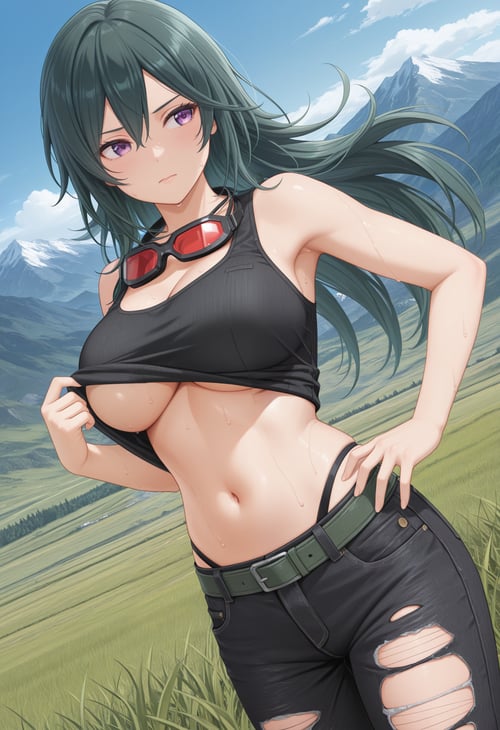 ライダースジャケット / Rider's Jacket - FF7 Ever Crisis Outf by reprinter on Tensor.Art