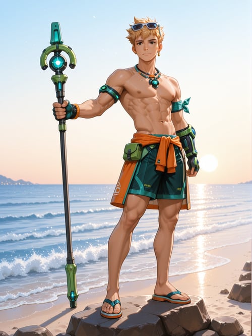 Wuyang (Poolside Skin) | Overwatch by GyakuImpact on Tensor.Art