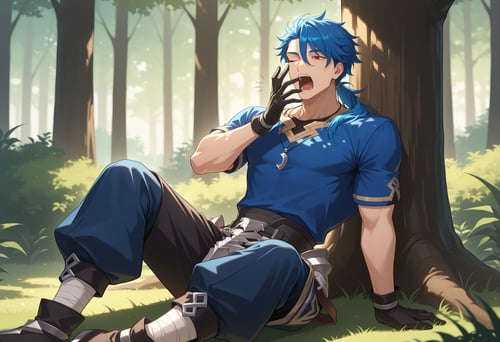 Cu Chulainn (Lancer) - Fate Series (Stay Night And Prototype) by RandeiTheWitch on Tensor.Art