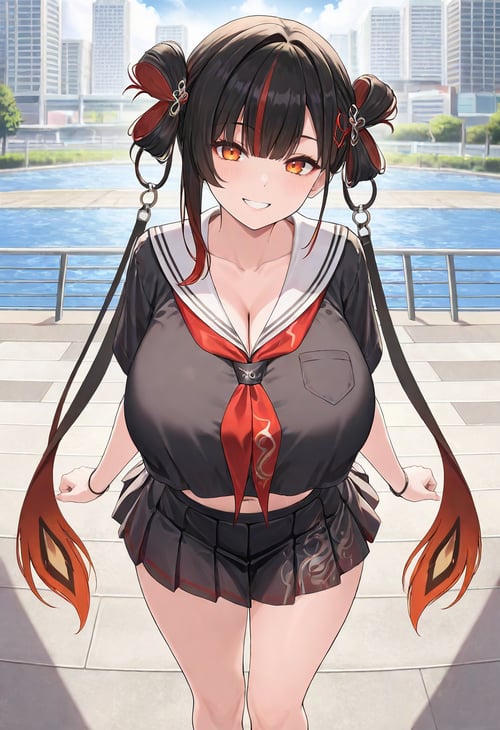 朱々 Syusyu (PokerFate) (3 Outfits) by Einasllite on Tensor.Art