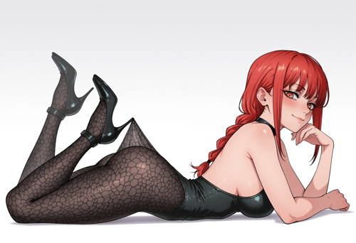 高跟勾丝袜 by 华章 on Tensor.Art