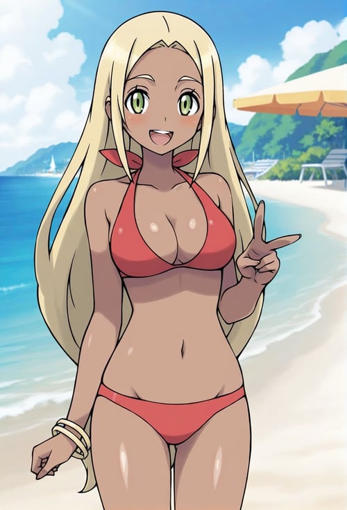 ビキニのおねえさん by love navel on Tensor.Art