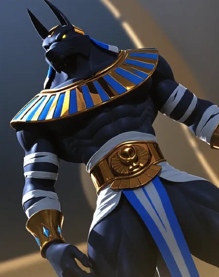 Anubis (Zak Storm) (NoobAI) (AD) by user_720431629750874608 on Tensor.Art