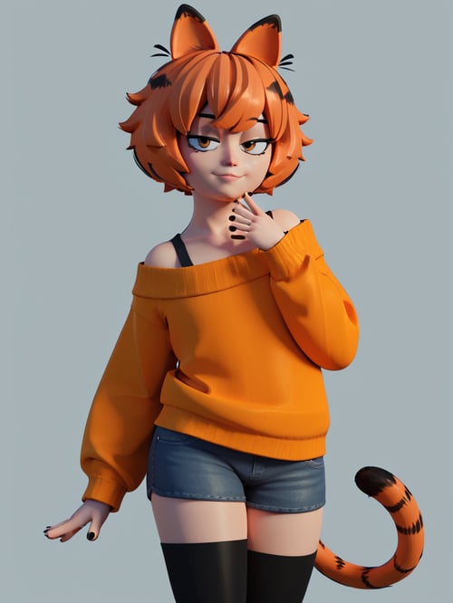 Femboy Garfield by PingkyXD on Tensor.Art
