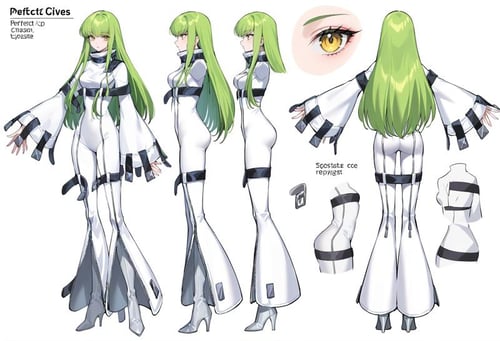 C.C. シーツー (Code Geass) by Ttan on Tensor.Art