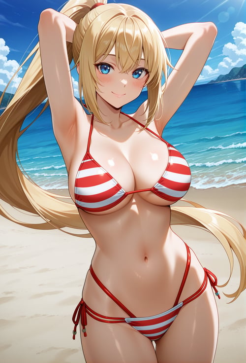 AKATSUKI - あかつき (DOAXVV 水着) by reprinter on Tensor.Art