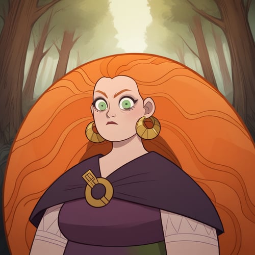 Moll MacTíre [ Wolfwalkers ] by Leaf by AbobaBoy on Tensor.Art
