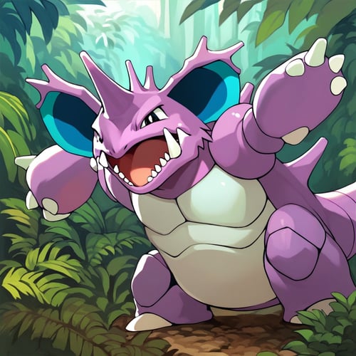 Nidoking for Pony by user_735282200731431107 on Tensor.Art