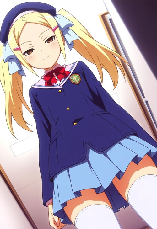 Mio Aoyama (Kami Nomi zo Shiru Sekai) by Ttan on Tensor.Art