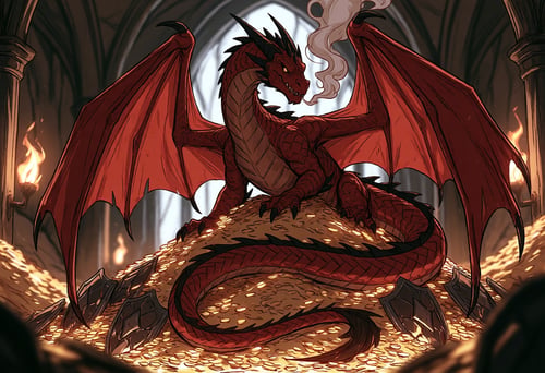 dndstyle — D&D fantasy illustration by inknoir on Tensor.Art
