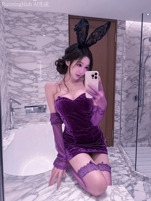 ZIT Purple with pink  by RedGaga on Tensor.Art