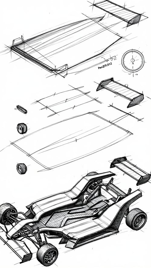 Raw Pencil & Charcoal Sketch Studio by inknoir on Tensor.Art