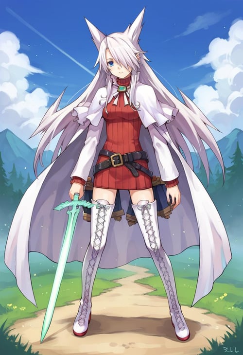 Aty アティ (Summon Night 3) - BlackBird0006 by Ttan on Tensor.Art