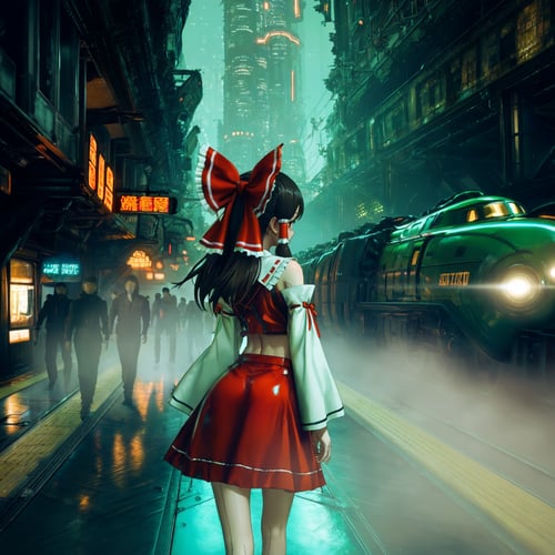Cyberpunk City (Stellar Blade: Blood Rain) by 鬼畫符 on Tensor.Art