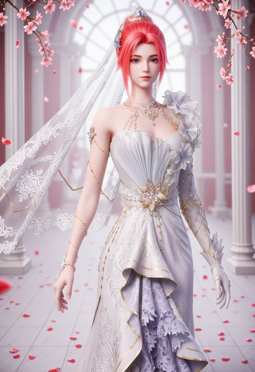 李馨 婚服-国漫-Illustrious光辉 by 云落 on Tensor.Art