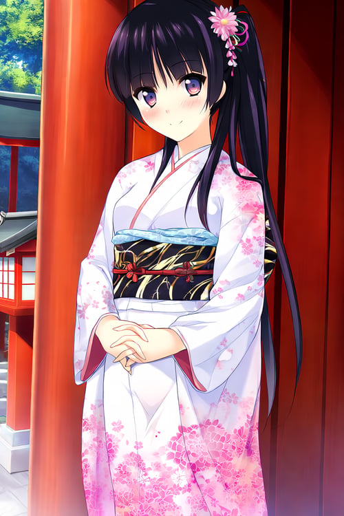 羽々音 小鳥(この大空に、翼をひろげて)/ Kotori Habane (If My Heart H by azrakuC on Tensor.Art