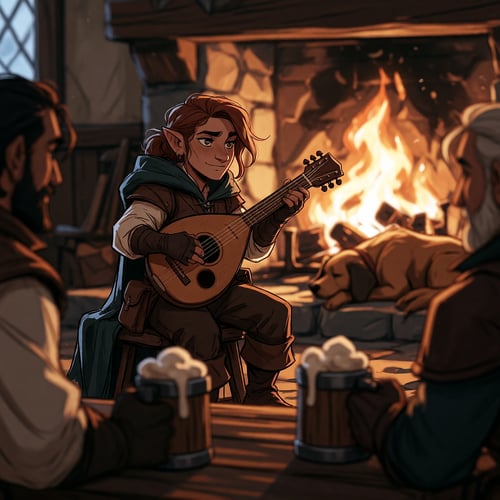 dndstyle — D&D fantasy illustration by inknoir on Tensor.Art