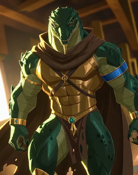 Sobek (Egyxos) (NoobAI) (AD) by user_720431629750874608 on Tensor.Art
