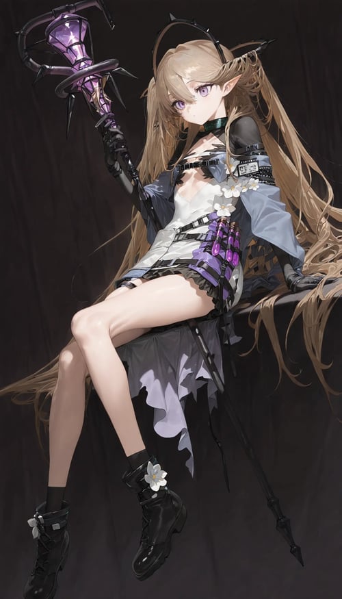indigo\インディゴ\深靛（明日方舟\Arknights\アークナイツ） by reprinter on Tensor.Art