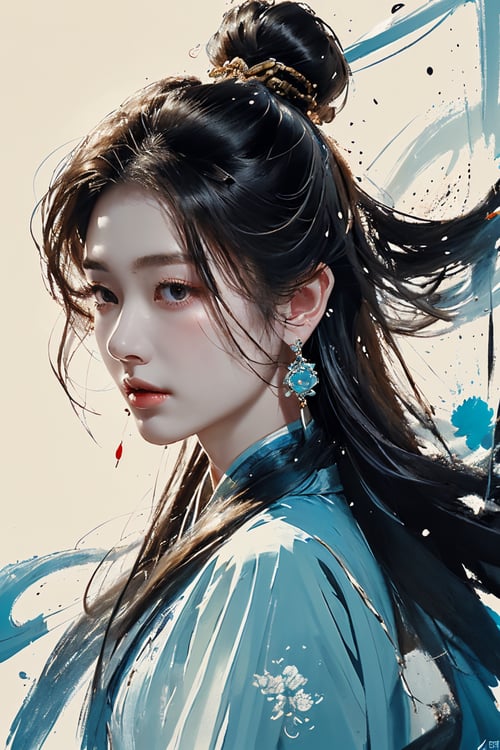 水墨古风-水墨国风lora by 小资AI画廊 on Tensor.Art